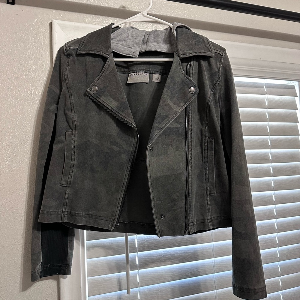 Trendy Gray Utility Jacket